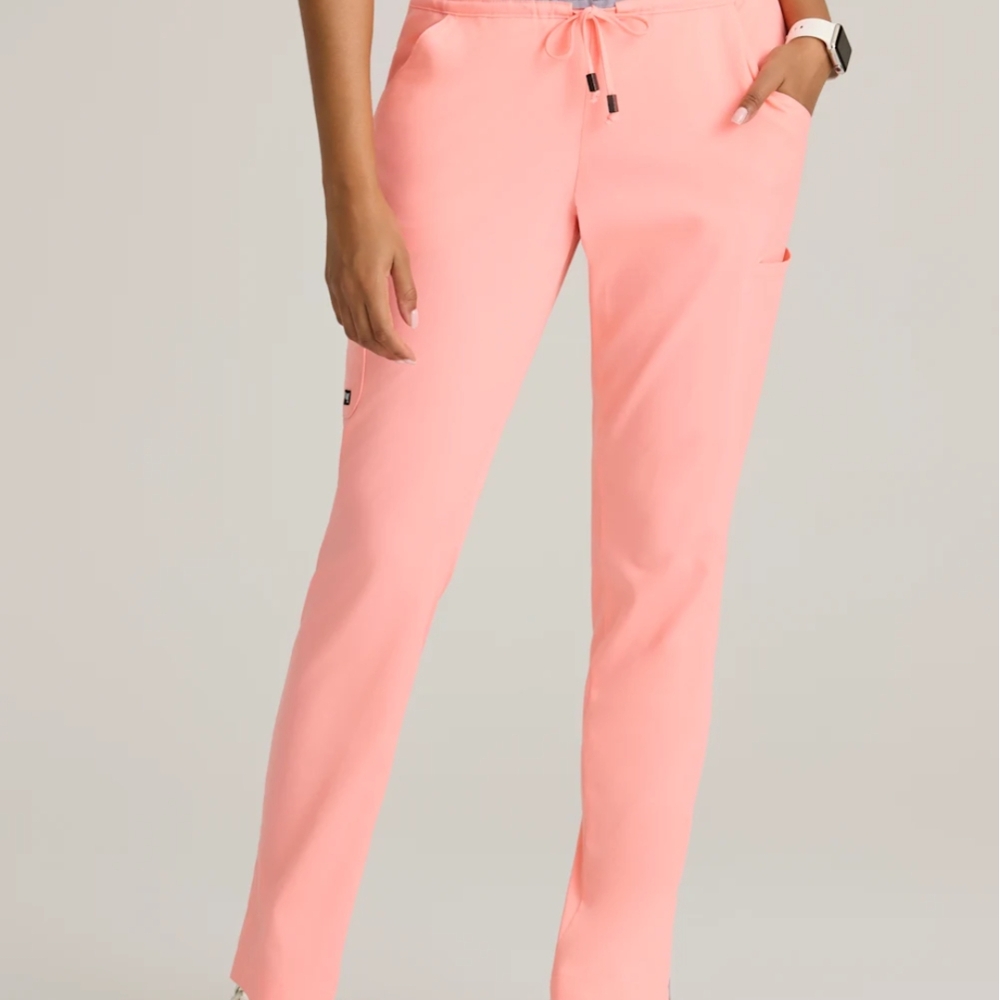 Women's Pink Drawstring Pants